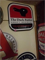 REPRODUCTION "THE DUCK-RABBIT CRAFT BREWERY" WALL