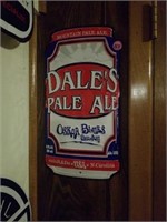 REPRODUCTION  "DALE'S PALE ALE" WALL SIGN