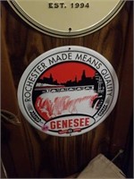 REPRODUCTION  "GENESEE" WALL SIGN