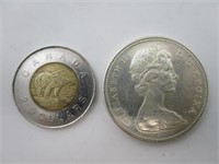 Dollar canadien en argent de 1967