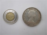 Dollar canadien en argent de 1958