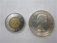 Dollar canadien en argent de 1960