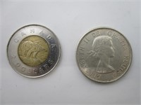 50 Cents canadien en argent de 1961
