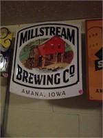 REPRODUCTION  " MILLSTREAM" WALL SIGN