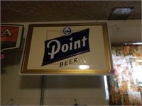 REPRODUCTION  "POINT BEER" WALL SIGN