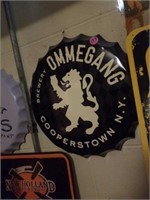 REPRODUCTION  " OMMEGANG BREWERY " WALL SIGN