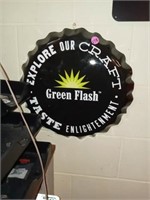 GREEN FLASH BREWERY REPRO WALL SIGN