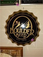 BOULDER BEER BREWERY REPRO WALL SIGN