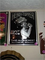 HEADY TOPPER BREWERY REPRO WALL SIGN