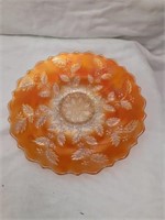 Fenton Holly Berry Plate