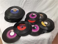 Lot of 45 RPM Records Mostly Motown