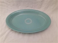 Turquoise Fiesta Platter 13 1/2": wide