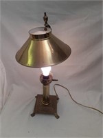 Metal Lamp w/ Adjustable Shade