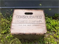 Consolidated Orchard Paw Paw WV Box Crate