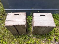 2 Orchard boxes 1 is Romney WV