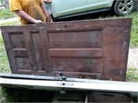 Antique Heavy Wooden Door 84x40