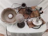 Lot of Lighting as found
