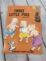 Three little pigs folk story Large print