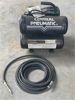 2hp Central pneumatic air compressor like new