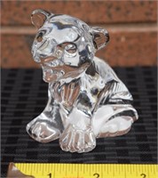 Waterford Irish Crystal Lion Cub figure 3 1/4"