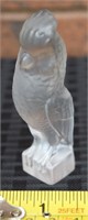 Sevres France Crystal Cockatoo bird figure 3 1/4