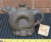 Teavana 18oz Ceramic Sea Dragon tea pot
