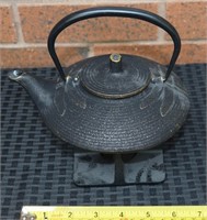 Teavana 18oz Dragonfly iron teapot & warmer