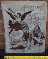 1893 History of the World's Fair HC book w/ plates