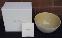Calvin Klein Home IIIII Saffron Small Bowl - NEW