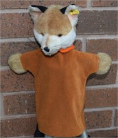 Steiff Germany Hand Puppet Red Fox