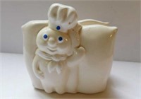 1988 Pillsbury Dough Boy ceramic napkin holder