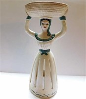 1940's Napkin Lady w/ toothpick holder, 1 section