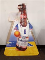 (5) Budweiser Basketball Standup Displays