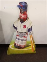 (3) Budweiser Baseball Standup Displays