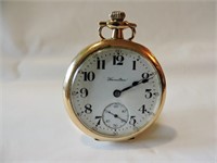 Hamilton 14kt Gold Pocket Watch