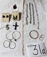 Sterling Silver & Costume Jewelry Lot