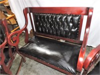 Victorian Empire Chair, Rocker, and Settee