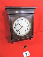 Wooden Wall clock, late 1800s