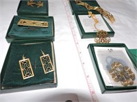 Virginia Metalcrafters Brass Jewelry Lot