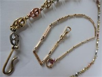 Two Pocket Watch Chains