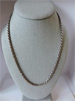 Sterling Silver Rope Chain