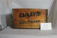 DADS ROOTBEER CRATE, 9X10.5X15.5