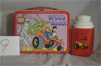 VINTAGE SPEED BUGGY LUNCHBOX W/ THERMOS
