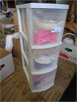 3-Draw Storage Container  & Towels