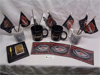 HD Coffee Mugs, Flags, Patches, & Card holder set