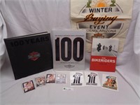 HD 100 Yr Books, Tote Bag, Stickers, & Cards