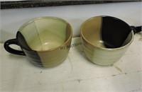 (2) Soup Bowls Or Lrg Cups
