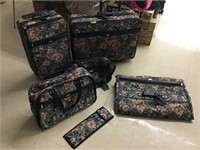 6 pc luggage set