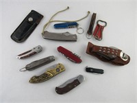 Assorted Pocket Knives 11 knives