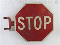 Vintage Bus Stop Sign with bracket